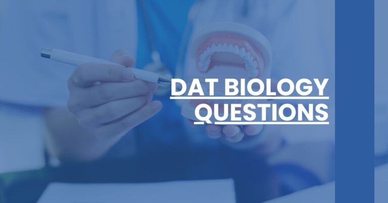 DAT Biology Questions Feature Image