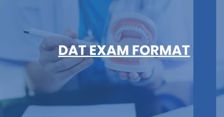 DAT Exam Format Feature Image